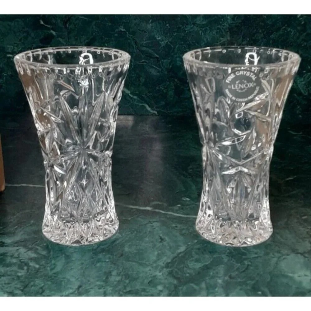 Lenox Fine Crystal Star‎ Vase 4